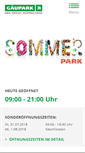 Mobile Screenshot of gaeupark.ch